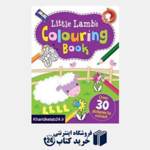 کتاب Little Lambs Colouring Book