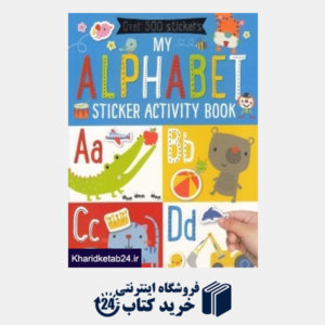 کتاب My Alphabet Sticker Activity Book