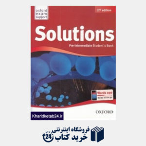 کتاب Solution Pre Intermediate SB WB CD