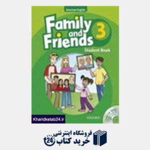 کتاب American Family and Friends 3 (SB+WB+CD)