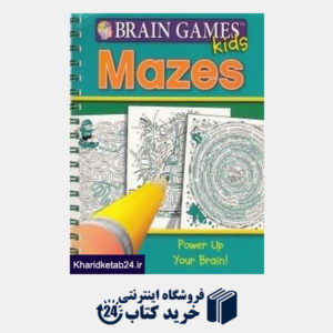 کتاب Brain Games for Kids Mazes