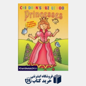 کتاب Childrens Puzzle Book Princesses