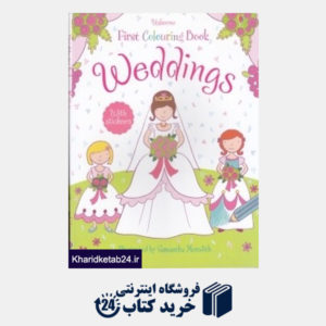 کتاب First Colouring Book Weddings