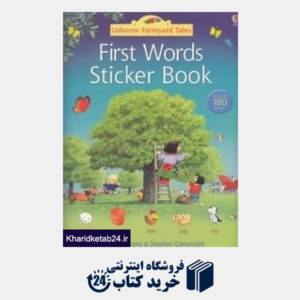 کتاب First Words Sticker Book