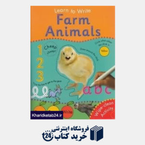 کتاب Learn To Write Farm Animals