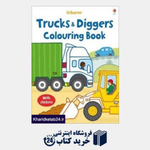 کتاب Trucks & Diggers Colouring Book
